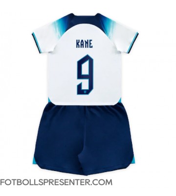 England Harry Kane #9 Hemmatröja Barn VM 2022 Kortärmad (+ korta byxor)